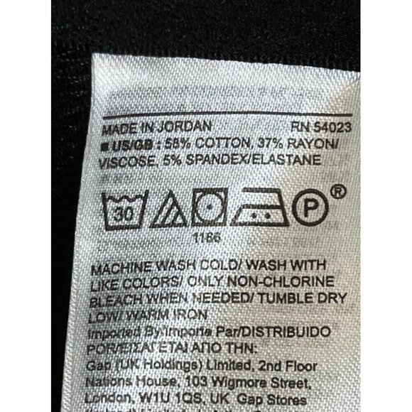 Banana Republic Pant Women 18L Black Sloan Pull On Legging Office Neutral Career - Picture 14 of 15